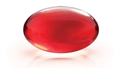 Red krill oil supplements